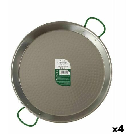 Kit Asador-Paellero: Quemador de gas butano de 40 cm Ø + Paellera esmaltada  + Asador Grill 