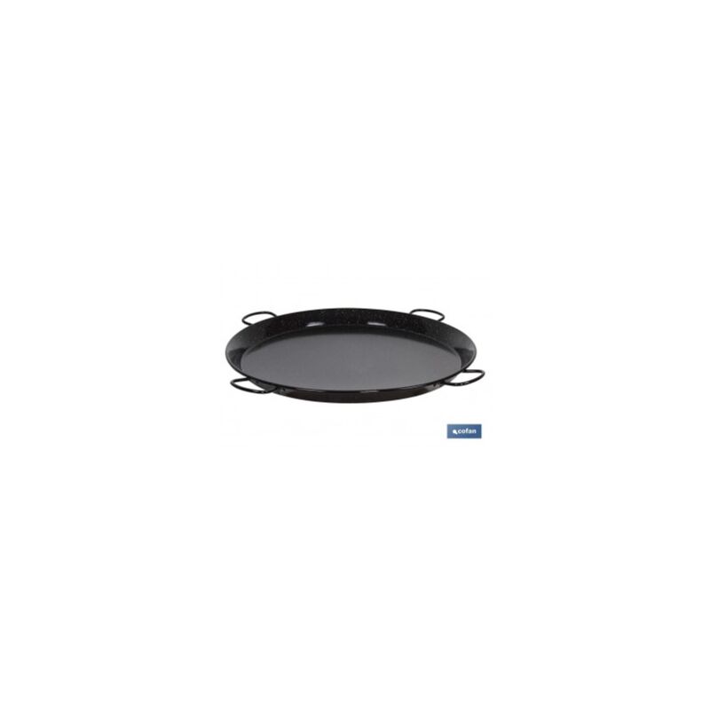 

Paellera acero esmaltada Ø900 mm 4 asas