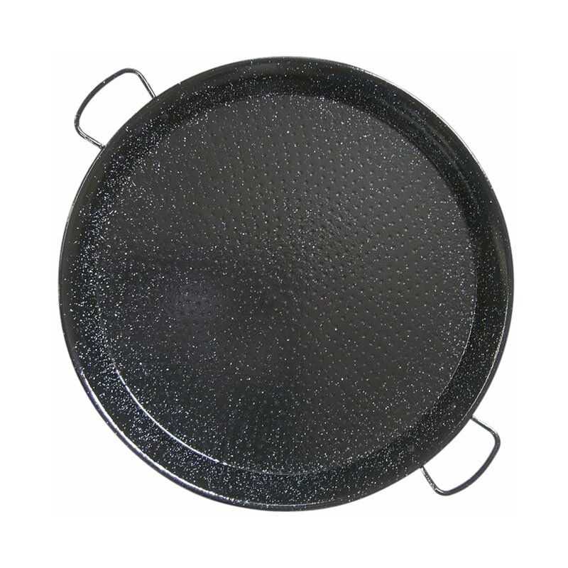

Paellera Acero Vitrificado 46Cm. 12 Rac.