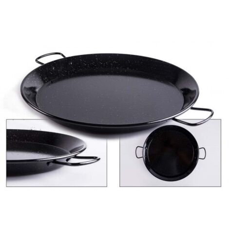 PAELLERA ACERO VITRIFICADO BELSEHER 30CM