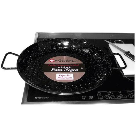 PAELLERA ESMALTADA PATA NEGRA 34 CM-INDUCCION - 85234