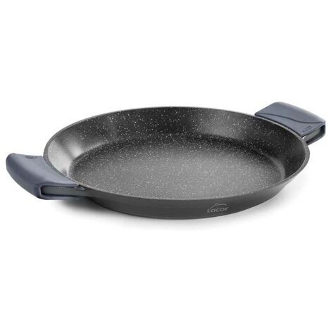 Paellera inducción 36 cm  Paellera 7 personas  Asas de Silicona  Paellera Antiadherente de Aluminio fundido 36 cm