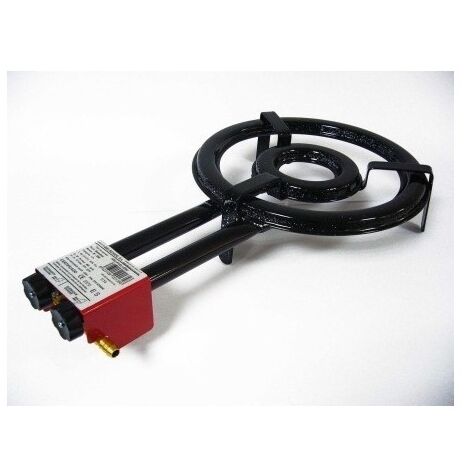 Paellero Gas Butano 2 Fuegos 35Cm Plano B350