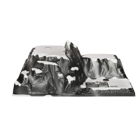PAESAGGIO CON TUNNEL 80X40CM ACCESSORI PRESEPE NORDICO MYVILLAGE MY18