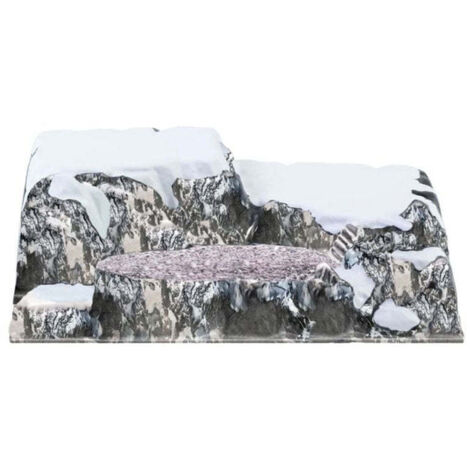 PAESAGGIO FULL COLOUR TRENTINO 58X38CM MYVILLAGE MY47 ACCESSORI PRESEPE NORDICO