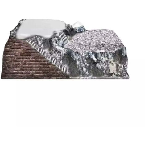 Paesaggio "Tirolo" per presepe e villaggio di Natale da 42 × 25 × 15 cm
