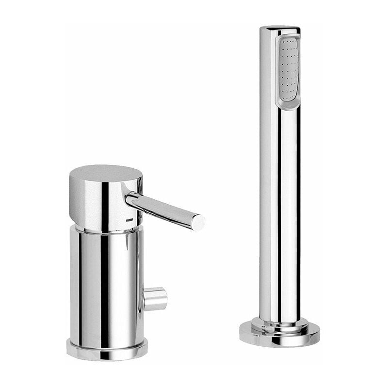 Baignoire avec inverseur série Light LIG041LCR Chromé - Laiton - Paffoni