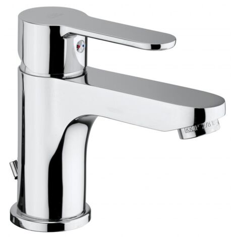 Paffoni Blu - Mitigeur de lavabo avec vidage, chrome BLU075CR