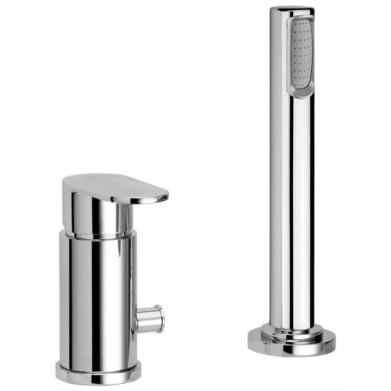 Candy series mitigeur de bain sur gorge avec inverseur CA041CR Chromé - Laiton - Paffoni