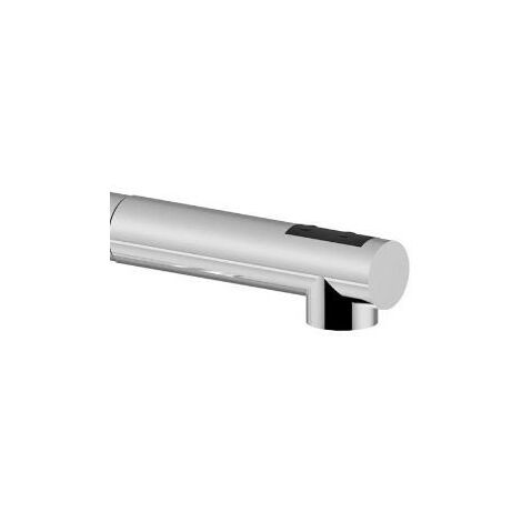 Paffoni – Douchette pour robinet 2 jets ZDOC084CR – ABS anticalcaire – Compatible mitigeur RIN/WS285 – Connexion universelle 1/2'G