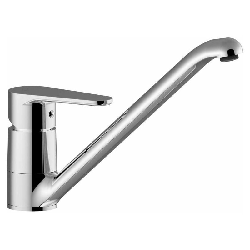 Paffoni - Series Green GR182CR Mitigeur d'évier avec bec pivotant Chromé - Laiton