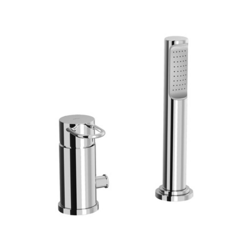 Joker JK041LCR mitigeur de baignoire sur gorge avec inverseur Chromé - Laiton - Paffoni