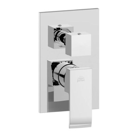 Paffoni Level Serie Unterputz-Brausebatterie LES019CR  Verchromt - Messing