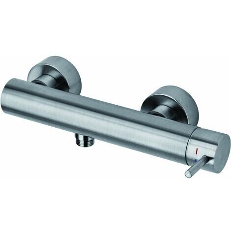 Paffoni Light - Mitigeur de douche avec accessoires, inox LIG168DST
