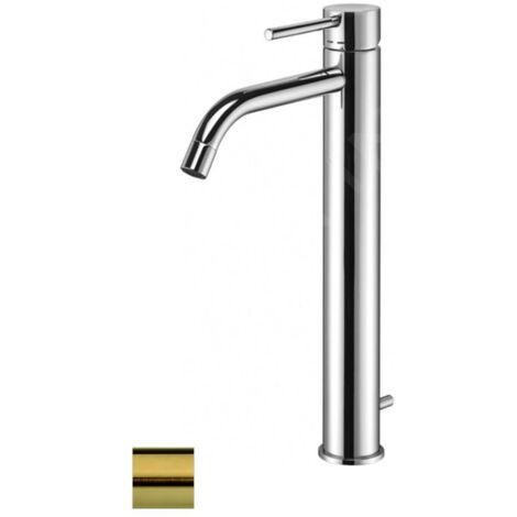 Paffoni Light - Mitigeur de lavabo avec vidage, doré brossé LIG085HGSP