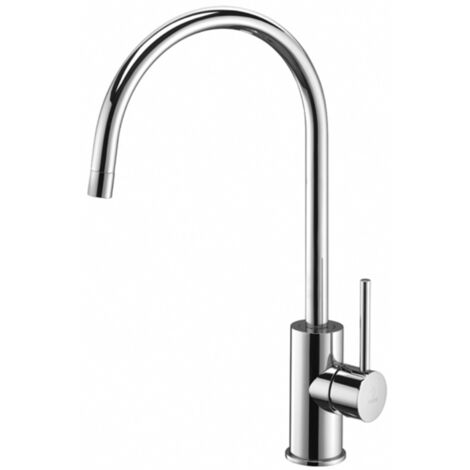 Paffoni Light series Mitigeur d'évier avec bec pivotant LIG180CR  Chromé - Laiton