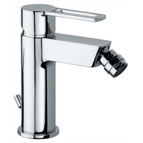 Paffoni miscelatore monocomando linea ringo per bidet snodabile in ottone cromato