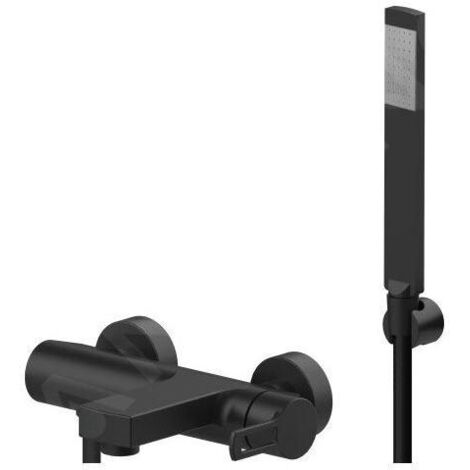 Paffoni mitigeur bain extérieur série Ringo RIN026NO Laiton - Noir mat