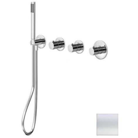 Paffoni Modular Box - Mitigeur thermostatique encastré, pour 2 sorties, blanc mat MDE000BO
