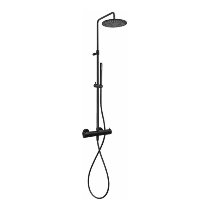 Paffoni - Mini Birillo colonne de douche réglable ZCOL638LIQNO Métal - Noir mat