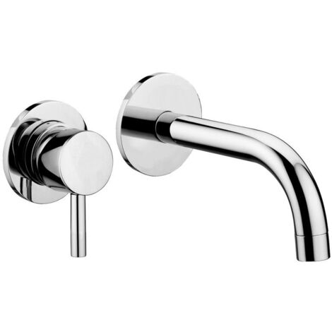 Paffoni Stick - Waschtischarmatur - Unterputz mit Einbaukörper, 2-Loch Montage, chrom SK006CR70