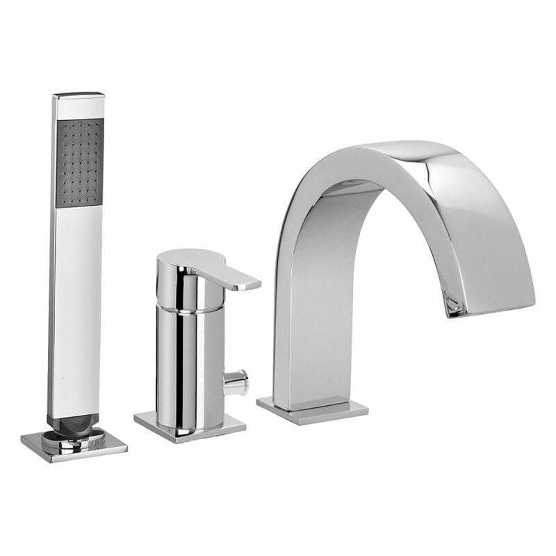 Série West baignoire mélangeur WS040LCR Chromé - Laiton - Paffoni