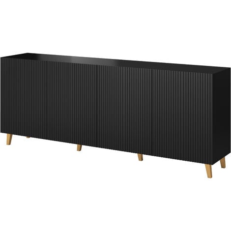 BIM FURNITURE 4D 200 cm petto nero opaco