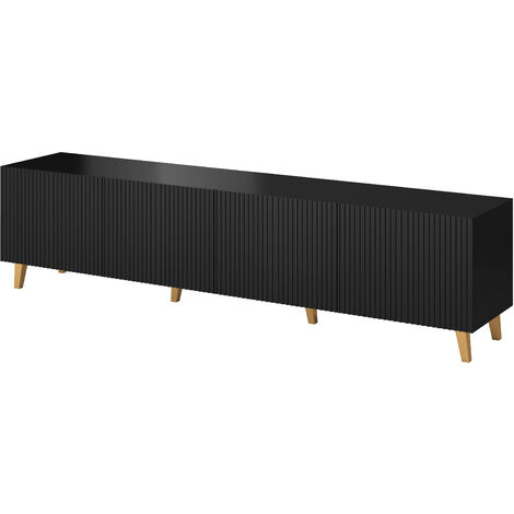 PAFOS 4D 200 cm supporto TV nero opaco