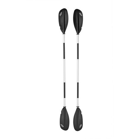 Pagaie de kayak réglable en aluminium 230 cm - Bestway - 62174 - blanc/noir