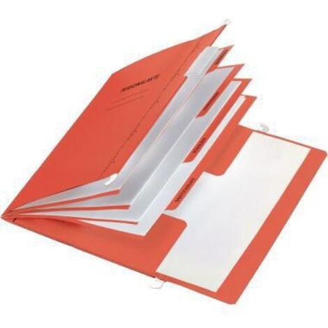 PAGNA Personalmappe 44105-01 DIN A4 34x24,5x0,8cm Karton rot