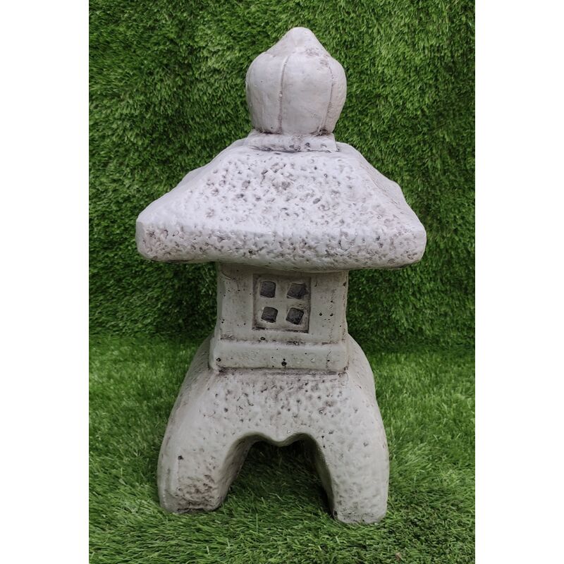 

Anaparra - Pagoda farol oriental de hormigón-piedra 36cm. 1 Alturas