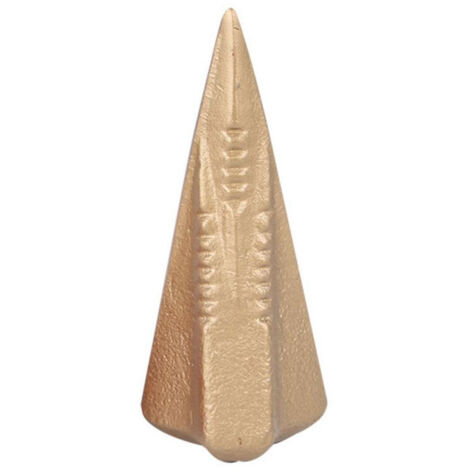 Pagoda Hammer, vierkantiger Holzspalter aus Stahl, Holzspaltwerkzeug mit Holzspitze, Holzspaltspitze für den Außenbereich