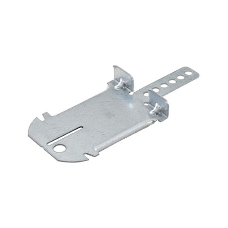 PAI – Suspente en acier galvanisé pour hourdis bois incurvé – Lot de 50 – Longueur 102mm – Accroche faux plafonds – Compatible avec fourrures