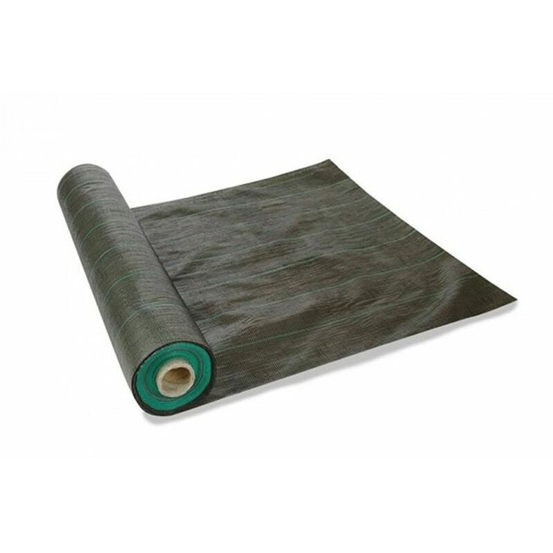 Emis - Toile de paillage hors sol - 100 g/m² - 4,20 m x 100 m - Vert - Vert