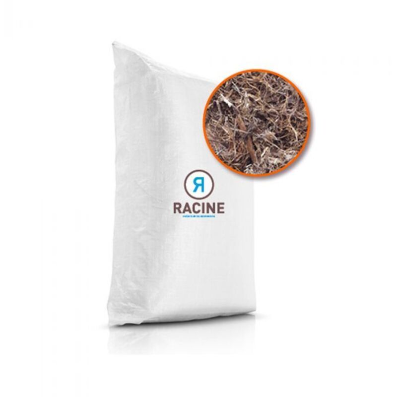 Paillage fibres de peuplier bio paillage naturel 50L RACINE PRO81
