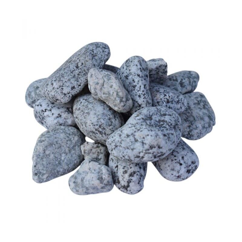 Paillage minéral Galet marbre pigat 25-40mm, 1 filet de 20 kg - F-PAI077