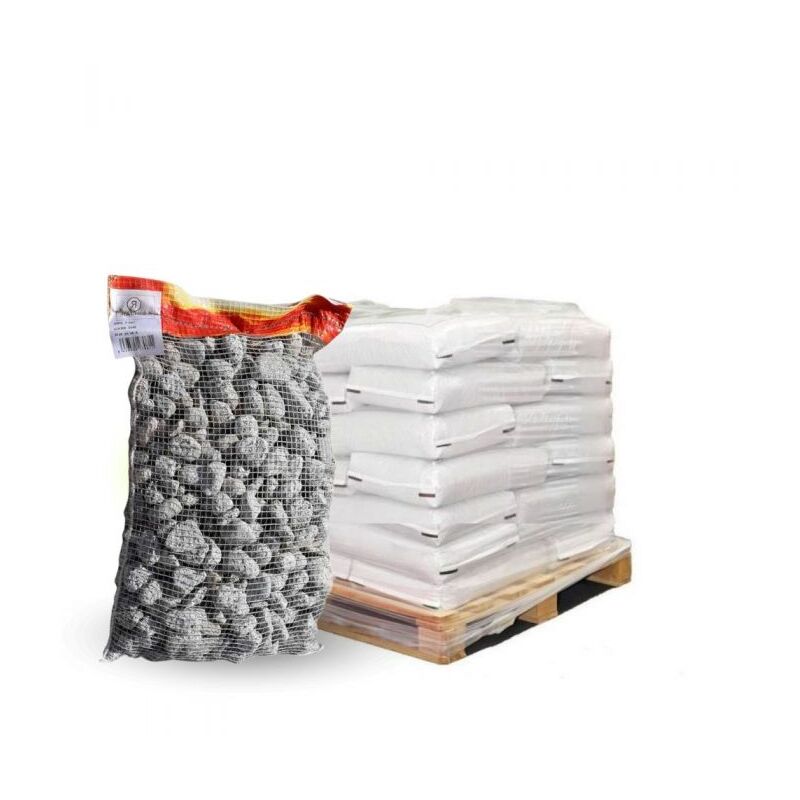 Paillage minéral Galet marbre pigat 25-40mm, 10 sac de 20 kg - F-PAI077-10x20