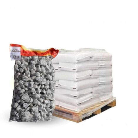 Paillage minéral Galet marbre pigat 25-40mm, 10 sac de 20 kg - F-PAI077-10x20