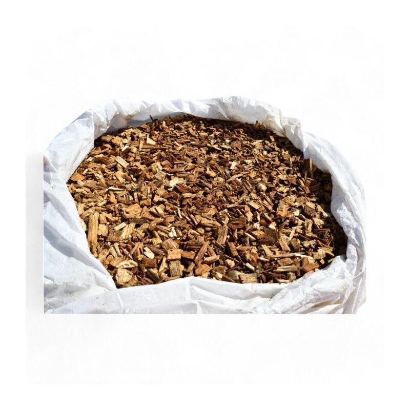 Paillage mulch végétal plaquette forestière, x1 sac de 50 L - KOM24