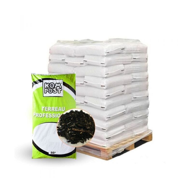 Racine - Paillage organique du potager 100% naturel, 48 sacs de 50 l - PRO217-48x50L