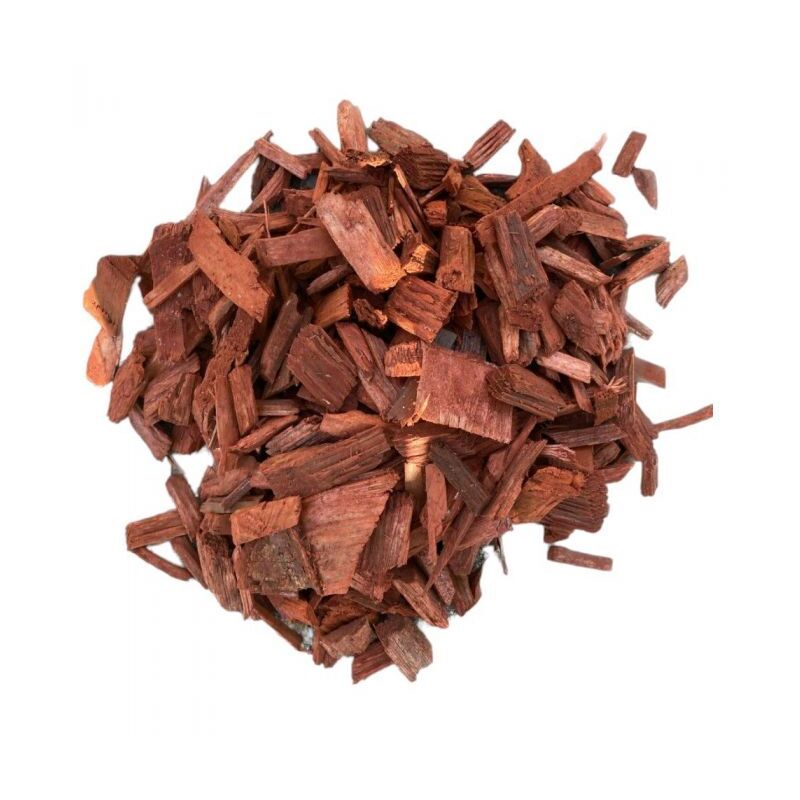 Paillage plaquette colorée 20/40, Rouge, sac 50l - PRO99