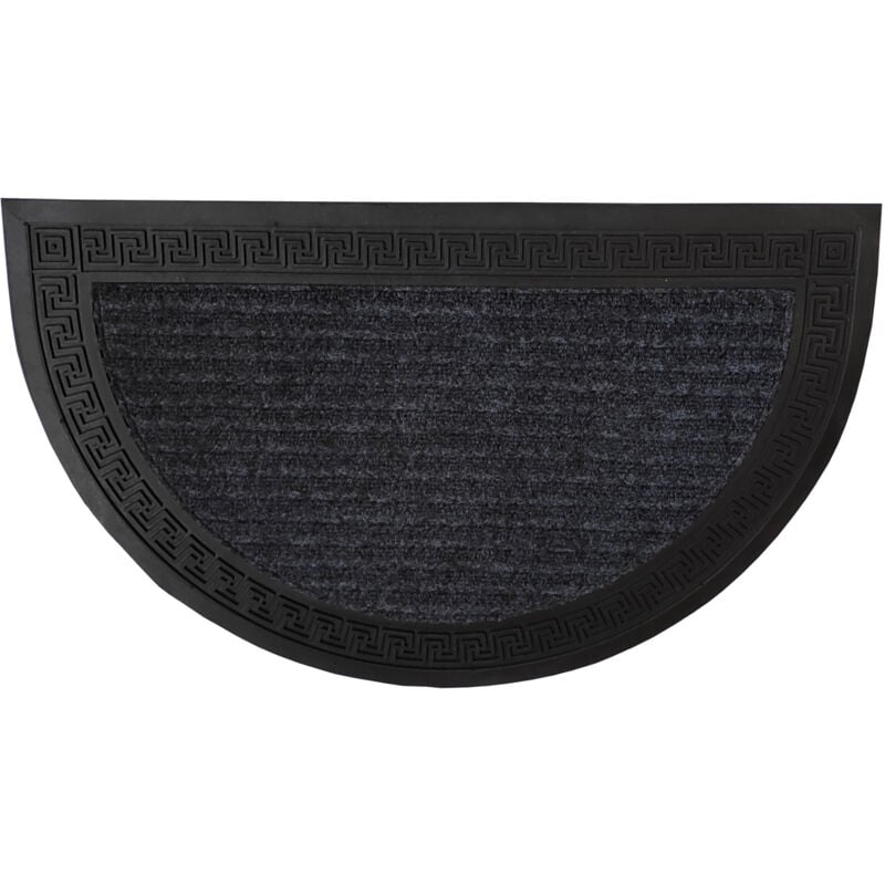 Comercial Candela - Paillasson 100% Polypropylène Base Caoutchouc Antidérapante Semiluna 40X60CM