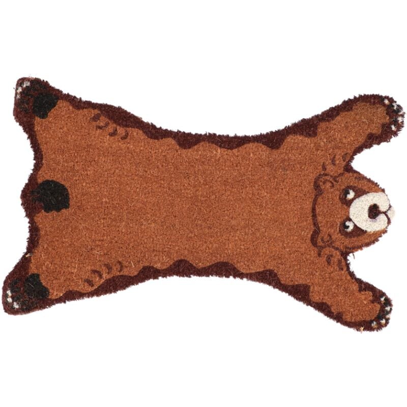 Best For Boots - Paillasson animal en fibres de coco intérieur extérieur Ours