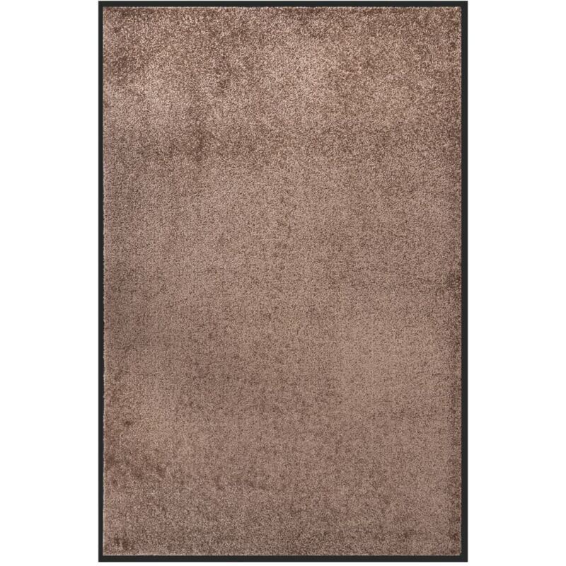 vidaXL Fußmatte Braun 80x120 cm