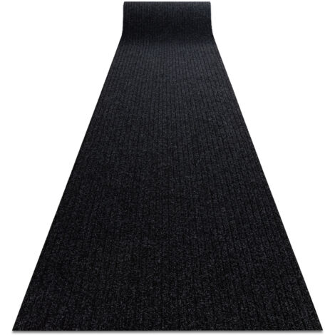 Paillasson antidérapant pour les mètres courants CEYLON extérieur, intérieur, sur caoutchouc - anthracite 0923 200cm black 200x700 cm