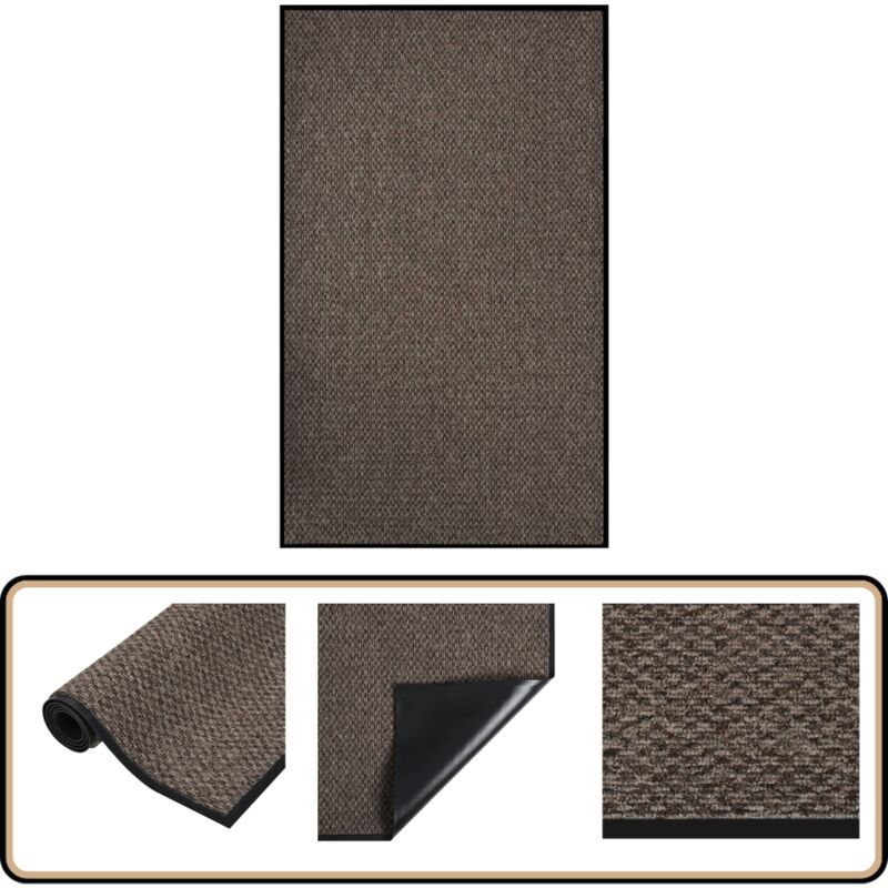 Paillasson Beige 90x150 cm - Tapis D'entrée - Paillasson Intérieur - Paillasson Extérieur - Tapis Absorbant - Tapis Résistant à L'eau