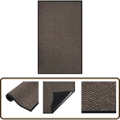 Paillasson Beige 90x150 cm - Tapis D'entrée - Paillasson Intérieur - Paillasson Extérieur - Tapis Absorbant - Tapis Résistant À L'eau