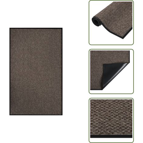 Paillasson Beige 90x150 cm - Tapis D'entrée - Paillasson Intérieur - Paillasson Extérieur - Tapis Absorbant - Tapis Résistant À L'eau