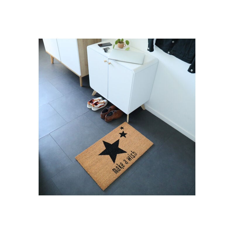 Paillasson Coco 45 x 75 cm - Étoiles