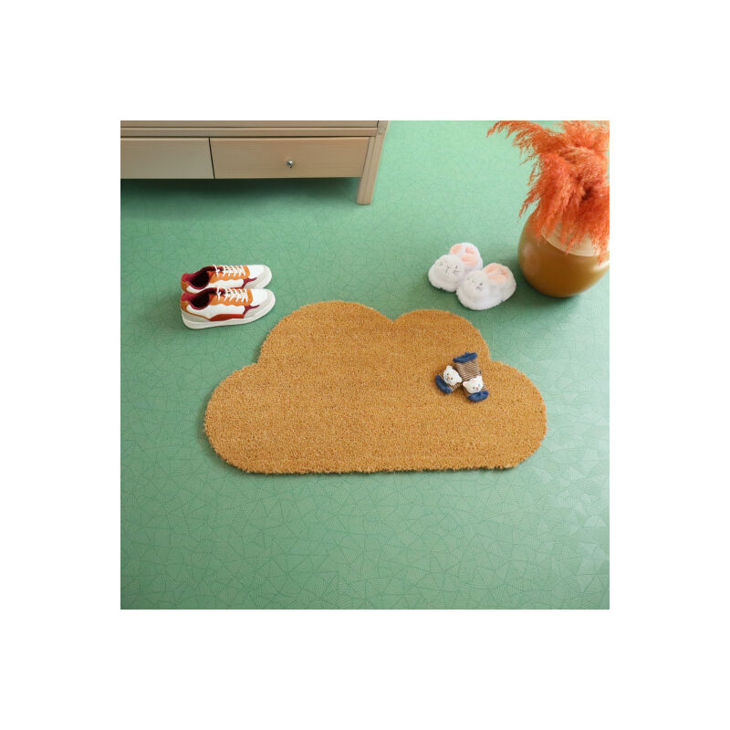 Paillasson Coco - Nuage - Écru - 50 x 85 cm